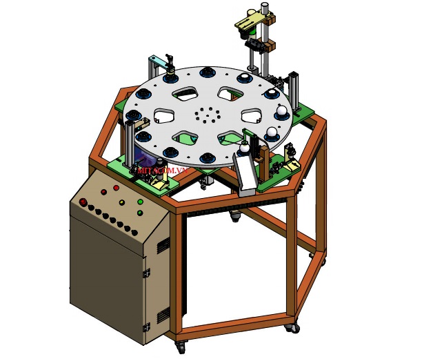 Bàn xoay trạm Robot 